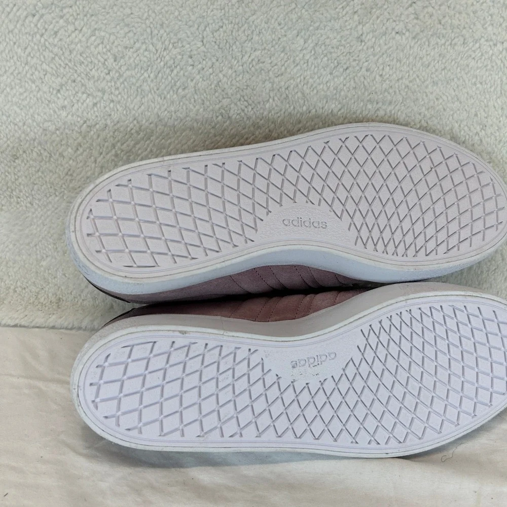 Adidas Daily 30 Suede Sneakers Shoes Women's Size 10 Mauve Pink GW9128 New